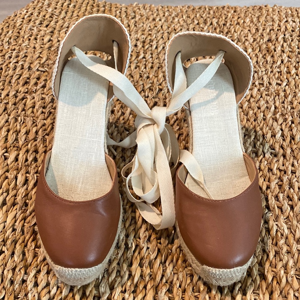 Soludos Classic Wedge Nude/Tan 6